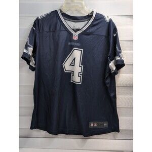 Dallas Cowboys Jersey #4 Prescott Women's XXL NFL Infield Apparel